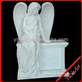 New Designed Carved Marble Angel Headstones (YL-R612)